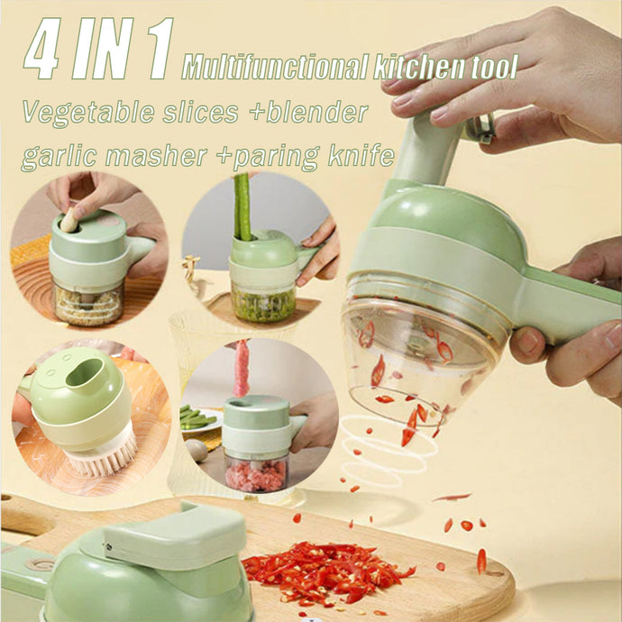 4in1 Multifunctional Electric Vegetable Slicer