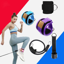 Load image into Gallery viewer, Resistance Bands with Ankle Straps Cuff Lifting Fitness Exercise home gym - MomProStore 