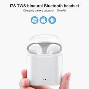 Mini Wireless Bluetooth Earbud Headset With Charging Box - MomProStore 