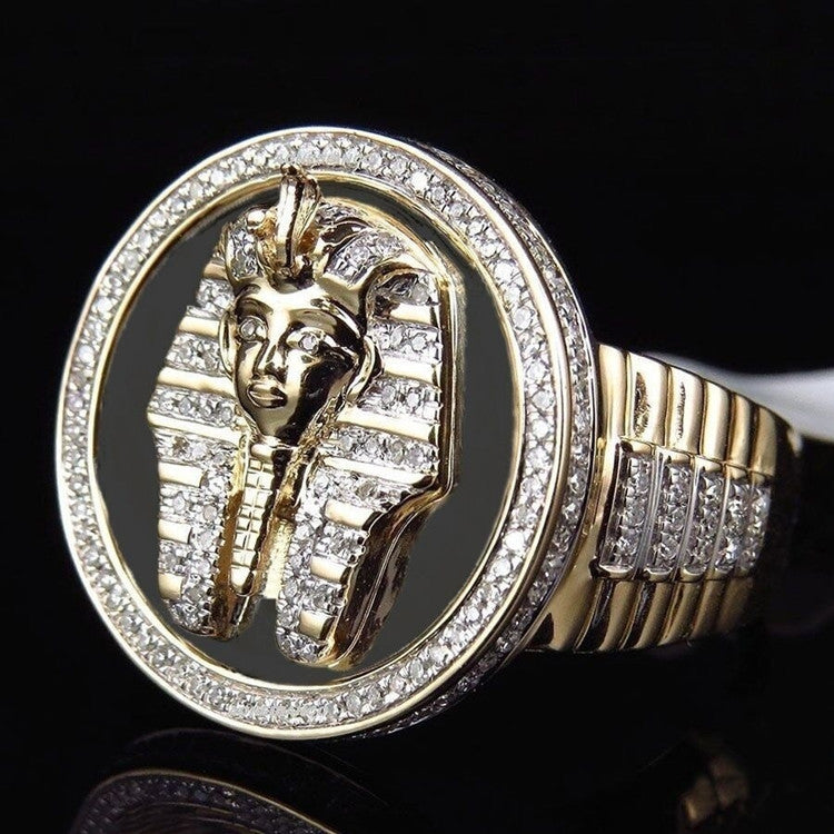Egyptian King Diamond Ring