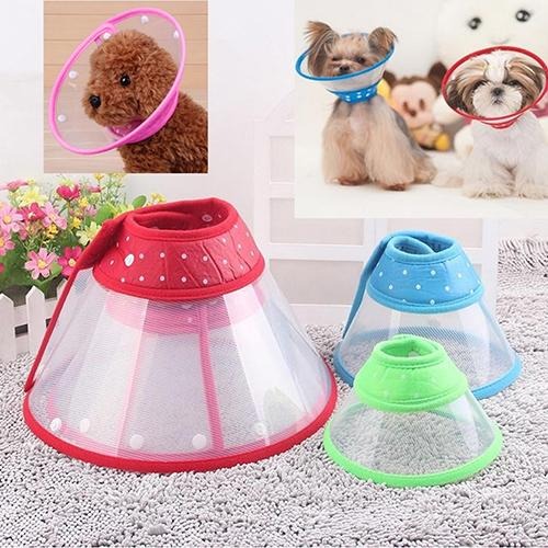 Puppy Pet Dog Cat Comfy Cone Neck Collar Anti-Bite Medical Recovery Protection - MomProStore 