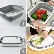 Load image into Gallery viewer, Multi-function 3 In 1 Folding Cutting Board