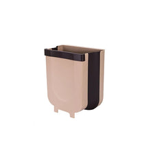 Load image into Gallery viewer, Creative Wall Mounted Foldable Hanging Trash Cabinet Door Waste Bin