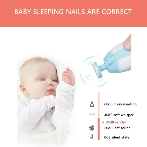 Electric Nail Clipper Cutter Baby Nail Trimmer