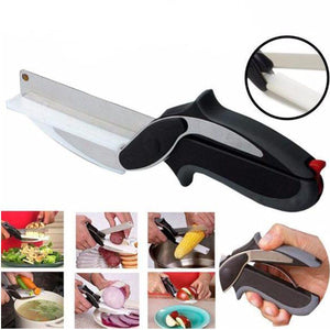 Stainless Steel Clever Cutter 2 in 1