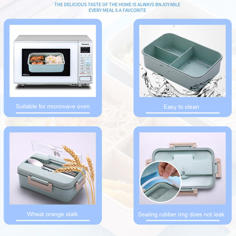 Microwavable Lunch Box Food Container Bento Box