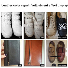 Load image into Gallery viewer, Leather Renewing  Recoloring Balm for any leather