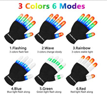 Load image into Gallery viewer, LED Finger Flashing light gloves - MomProStore 