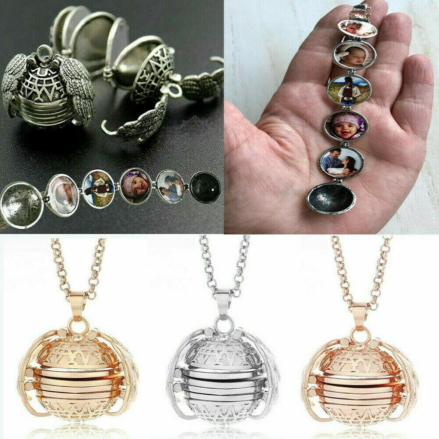 Expanding Photo Locket Pendant Magic Ball