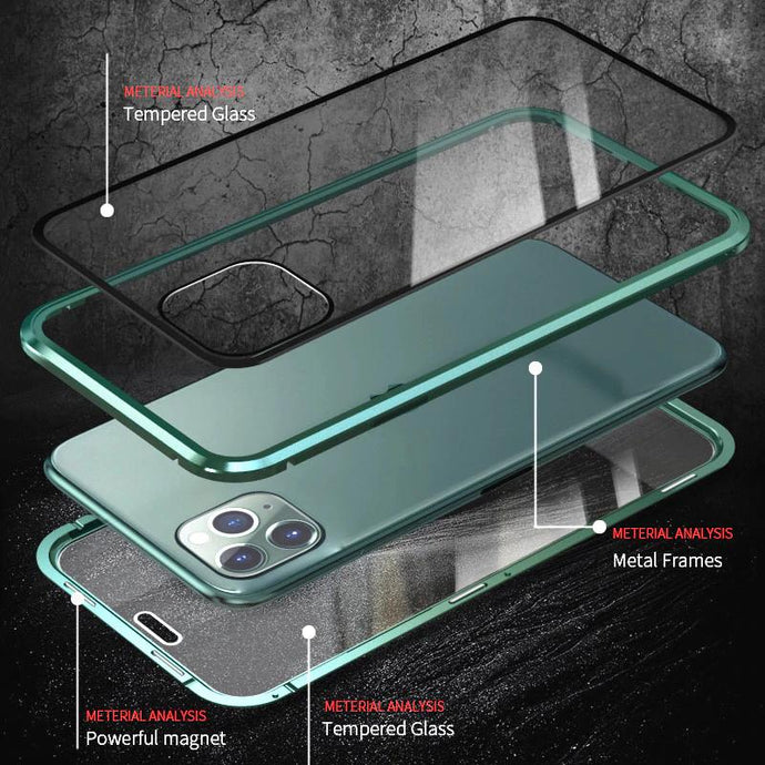 Magnetic 360°Anti-Spy iPhone Case - MomProStore 