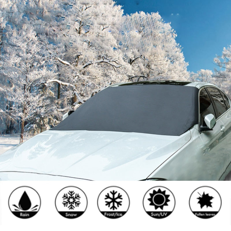 Automobile Magnetic Sunshade & Ice Cover For Car Windshield