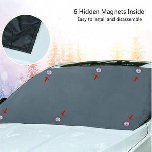 Automobile Magnetic Sunshade & Ice Cover For Car Windshield