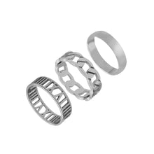 Load image into Gallery viewer, Boho Stainless Steel Couple Rings