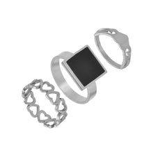 Load image into Gallery viewer, Boho Stainless Steel Couple Rings