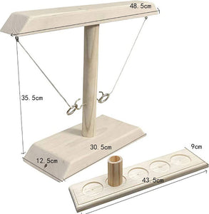 Hook and Ring Toss Battle Game