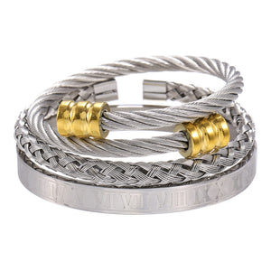 Unisex Retro Stainless Steel Bracelet