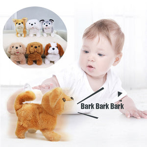 Huggable Electric Plush Pet Toy Dog