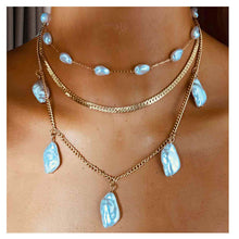 Load image into Gallery viewer, Elegant contracted unique pearl like necklace