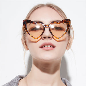 Love Heart Sunglasses For Women