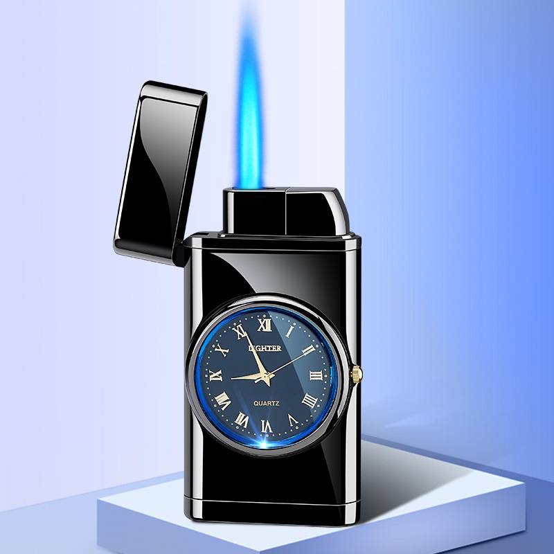 Lighter With Magical Electric Watch
