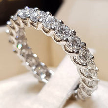 Load image into Gallery viewer, 2Pcs Bridal Set Elegant rings for Women Sliver