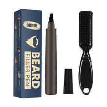 Load image into Gallery viewer, Beard Mustache Pencil Filler Pen Kit With Brush