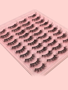 20pairs Cat Eye False Eyelashes