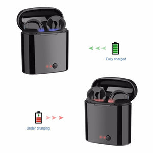 Mini Wireless Bluetooth Earbud Headset With Charging Box - MomProStore 