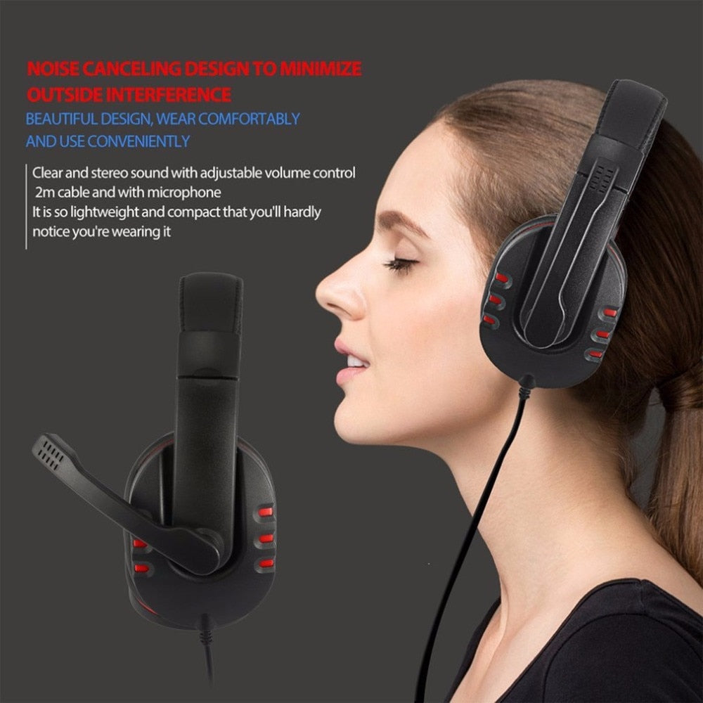 Ps4 Xbox Wired Gaming Headset with Microphone - MomProStore 