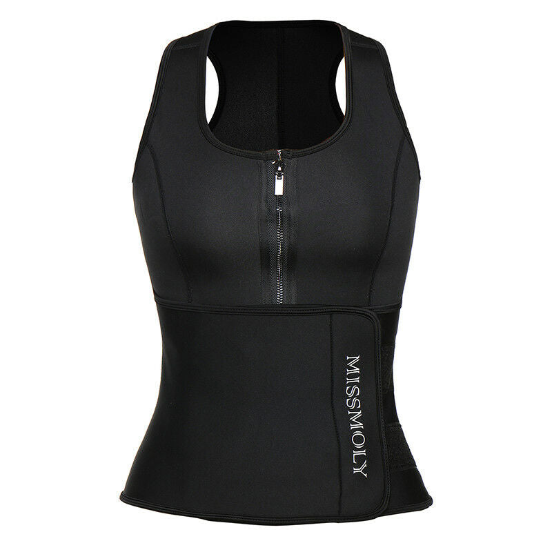 Waist Trainer Vest Gym Slimming Adjustable Sauna Sweat Belt Body Shaper