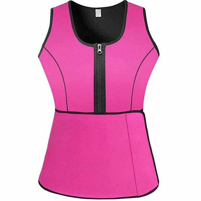 Waist Trainer Vest Gym Slimming Adjustable Sauna Sweat Belt Body Shaper