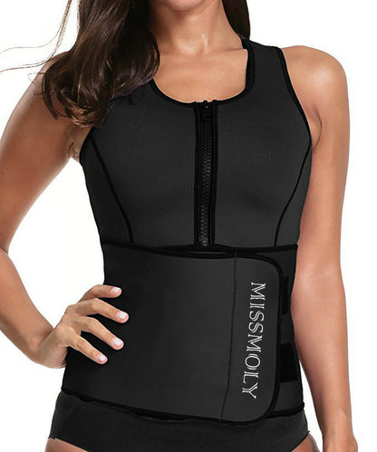 Waist Trainer Vest Gym Slimming Adjustable Sauna Sweat Belt Body Shaper