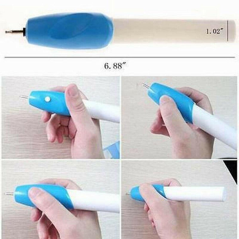 Electric Engraving Pen Carve DIY Tool For Jewelry Metal Glass