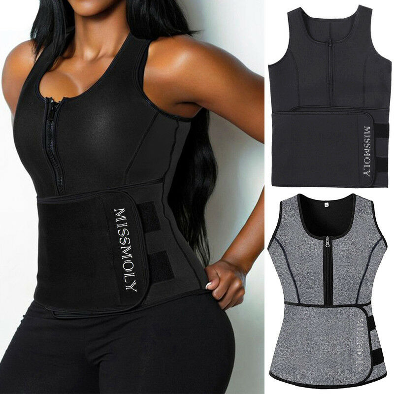 Waist Trainer Vest Gym Slimming Adjustable Sauna Sweat Belt Body Shaper