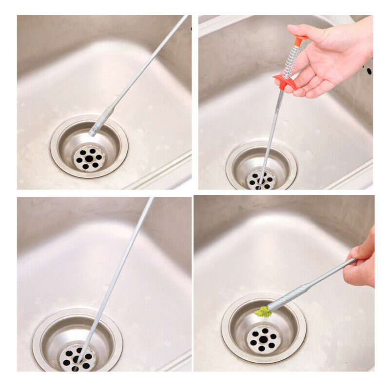 Kitchen Sewer Dredging Tools Pipe Sink Cleaning Hook