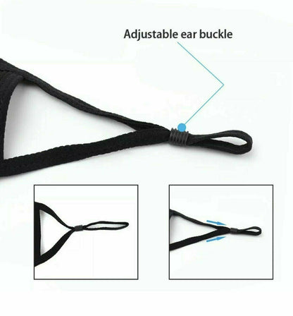 Rhinestone Bling Crystal Queen Face Mask Sparkly Reusable Washable