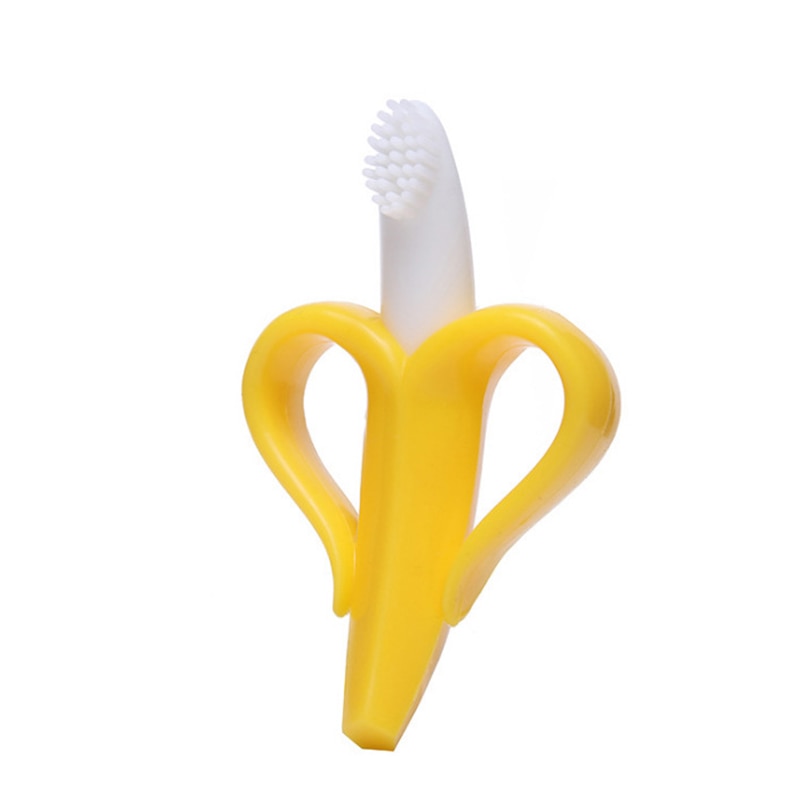 Baby Silicone Teether Training Toothbrush BPA