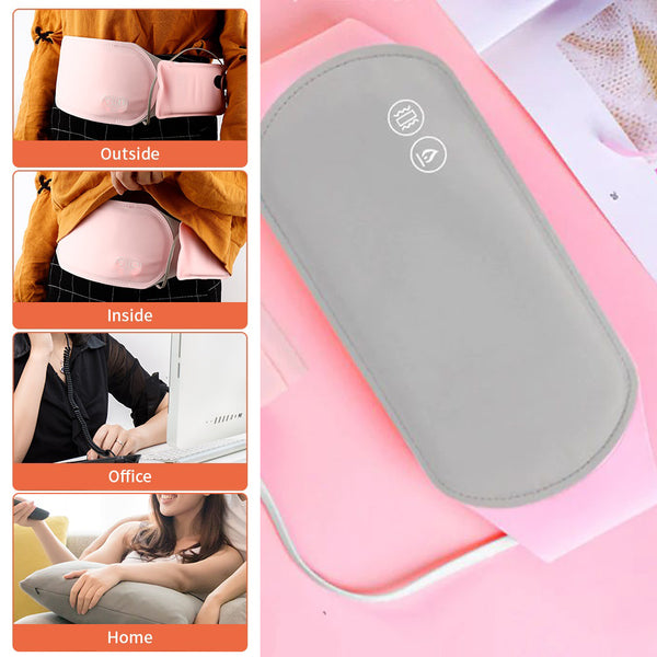 Cordless Portable Heating Pad for Menstrual/ Back/ Shoulder Pain