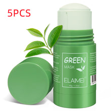 Load image into Gallery viewer, Green Tea Mask Black Head Remover Face Cleanser