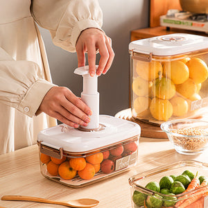 Food Vacuum Storage Box With Free Vacuum Kitchen Sealer