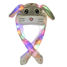 Load image into Gallery viewer, Funny Lighting Hat Cute Rabbit Ears Plush Ears - MomProStore 