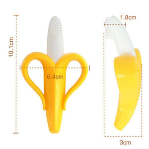 Baby Silicone Teether Training Toothbrush BPA