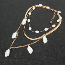 Load image into Gallery viewer, Elegant contracted unique pearl like necklace