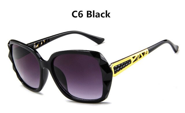 Oversized Square Sunglasses Women UV400