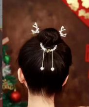 Load image into Gallery viewer, Unique Christmas Hair Accessories Hairband Elk