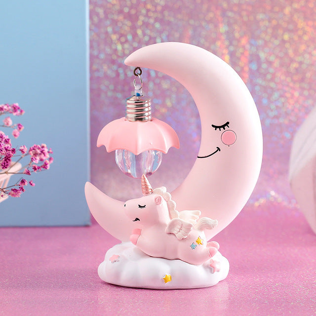Unicorn LED Cartoon Ornaments Night Light - MomProStore 