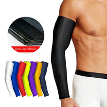 Load image into Gallery viewer, Breathable Elbow Pad Fitness Armguards Sports Cycling Arm Warmers - MomProStore 