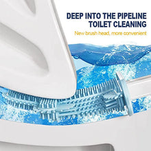 Load image into Gallery viewer, AntiBacterial Curved Toilet Brush