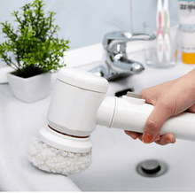 Load image into Gallery viewer, Cordless Handheld Electric Cleaning Brush for Bathroom Tile and Tub Kitchen - MomProStore 