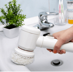 Cordless Handheld Electric Cleaning Brush for Bathroom Tile and Tub Kitchen - MomProStore 